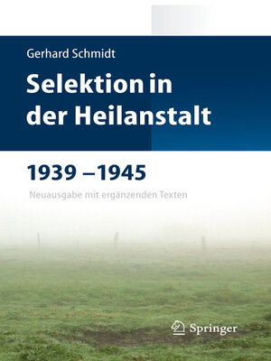 cover image of Selektion in der Heilanstalt 1939-1945